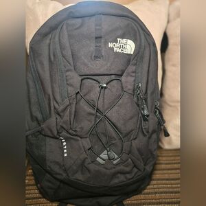 The North Face Men's Black Backpack with Logo